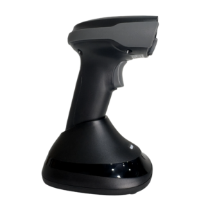 MS3-2D BR - Lector inalámbrico 2D, USB, Bluetooth y Wireless, negro, con cuna de carga