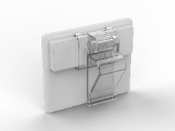 ESL-C002 - Abrazadera para acuario con placa trasera