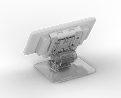 ESL-B002 - Soporte pequeño con placa trasera